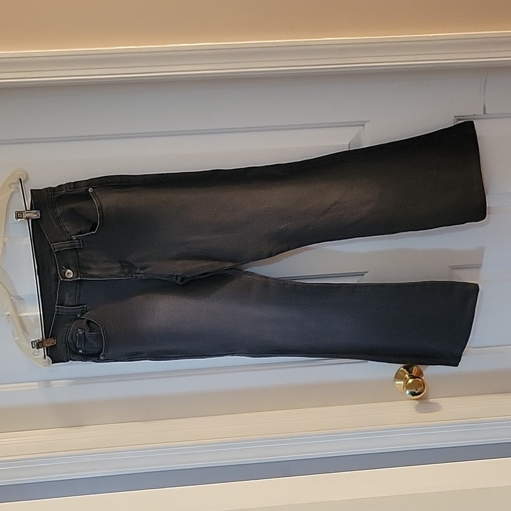 Diane Gilman grey jeans 4 Petite